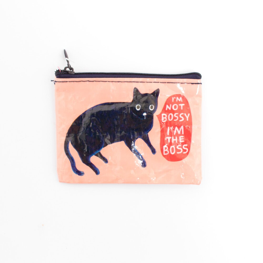 BlueQ, Purse, Coin Purses, Art & School, 3"x4", I'm Not Bossy, 241242